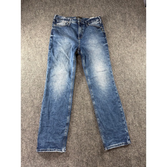 Silver Jeans Co. Denim - Silver Jeans Co Jeans Womens 29 Straight Leg Medium Blue Wash Denim